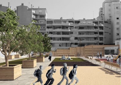 Proposta de remodelació de la plaça Josep Pallach i Carolà